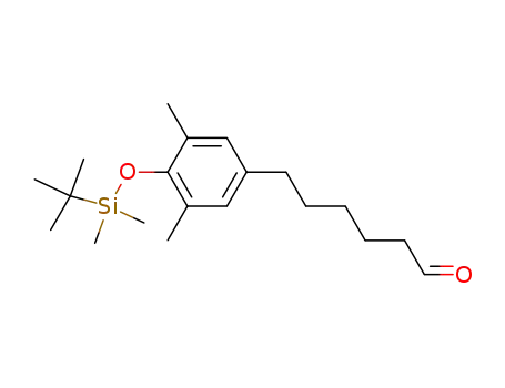Benzenehexanal, 4-[[(1,1-dimethylethyl)dimethylsilyl]oxy]-3,5-dimethyl-