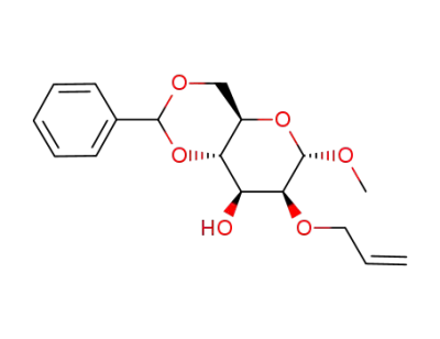 메틸 2-O-알릴-4,6-O-벤질리덴-aD-만노피라노시드