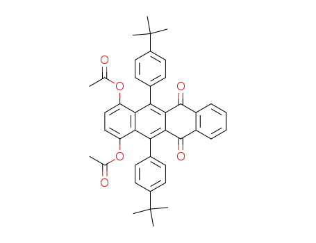1,4-diacetoxy-5,12-bis(4-tert-butylphenyl)-6,11-tetracenedione