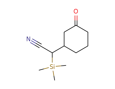 (3-Oxo-cyclohexyl)-trimethylsilanyl-acetonitrile
