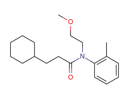 N-(o-tolyl)-N-(2-methoxyethyl)-3-cyclohexylpropionamide