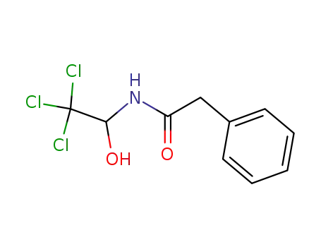 Molecular Structure of 56737-19-0 (2-phenyl-N-(2,2,2-trichloro-1-hydroxy-ethyl)acetamide)