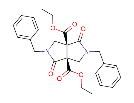 2,5-dibenzyl-3a,6a-diethoxycarbonyl-1,4-dioxo-octahydropyrrolo<3,4-c>pyrrole