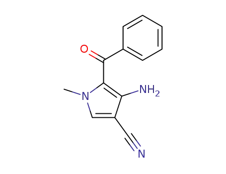 4-amino-5-benzoyl-1-methyl-pyrrol-3-carbonitril