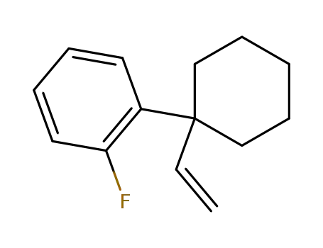 1-fluoro-2-(1-vinylcyclohexyl)benzene
