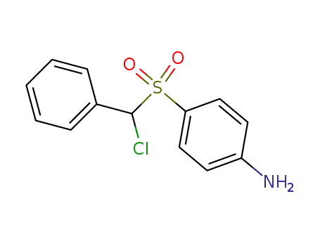 Molecular Structure of 81269-18-3 (4-{[chloro(phenyl)methyl]sulfonyl}aniline)