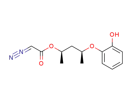 Diazo-acetic acid (1R,3S)-3-(2-hydroxy-phenoxy)-1-methyl-butyl ester