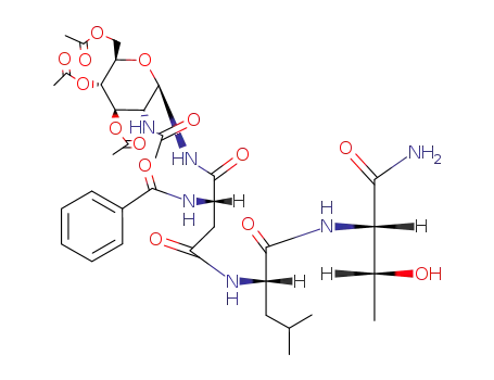 C6H5C(O)Asnα-(Ac3GlcNAc)βLeuThrNH2