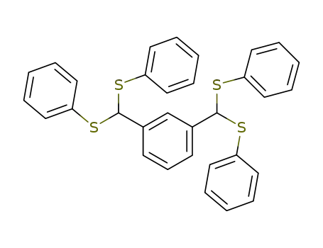 Benzene, 1,3-bis[bis(phenylthio)methyl]-