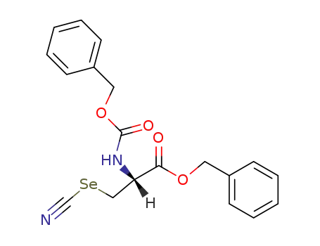 L-benzyl N-benzyloxycarbonyl-3-selenocyanatoalaninate