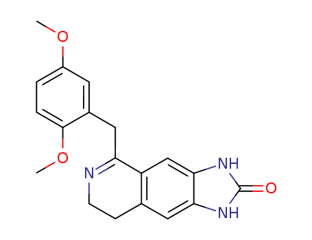2H-IMIDAZO[4,5-G]ISOQUINOLIN-2-ONE,5-[(2,5-DIMETHOXYPHENYL)METHYL]-1,3,7,8-TETRAHYDRO-