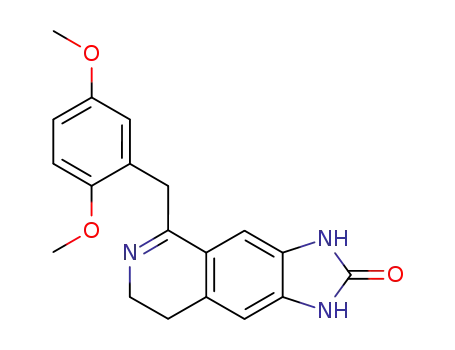 2H-Imidazo[4,5-g]isoquinolin-2-one,  5-[(2,5-dimethoxyphenyl)methyl]-1,3,7,8-tetrahydro-