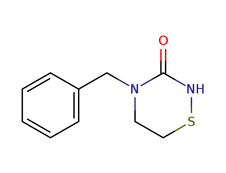 2H-1,2,4-Thiadiazin-3(4H)-one, dihydro-4-(phenylmethyl)-
