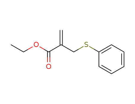 2-Propenoic acid, 2-[(phenylthio)methyl]-, ethyl ester