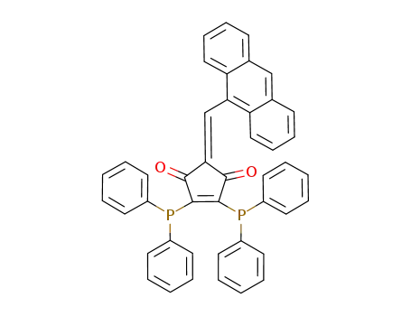 2-(anthracen-9-ylmethylidene)-4,5-bis(diphenylphosphino)-4-cyclopentene-1,3-dione