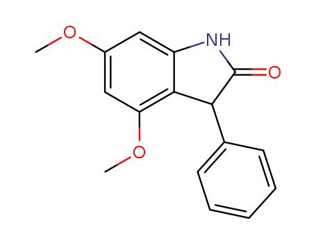 4,6-dimethoxy-3-phenylindolin-2-one