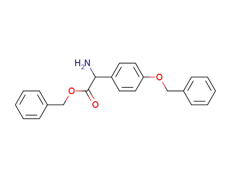 Amino-(4-benzyloxy-phenyl)-acetic acid benzyl ester