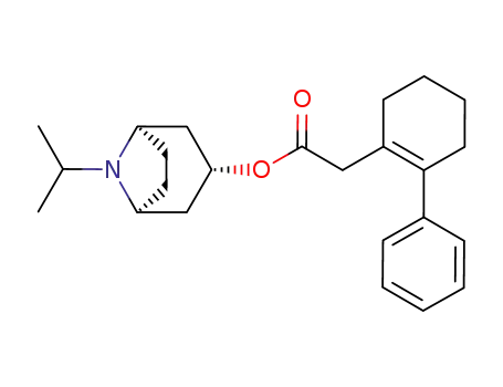(2-Phenyl-cyclohex-1-enyl)-acetic acid (1R,3R,5S)-8-isopropyl-8-aza-bicyclo[3.2.1]oct-3-yl ester