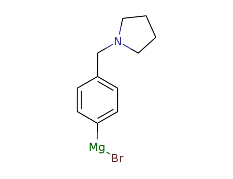 [4-(1-Pyrrolidinylmethyl)phenyl]magnesium bromide solution