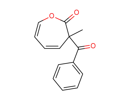 3-benzoyl-3-methyloxepin-2(3H)-one