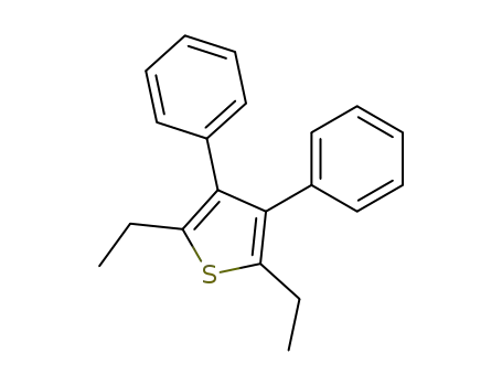 Thiophene, 2,5-diethyl-3,4-diphenyl-
