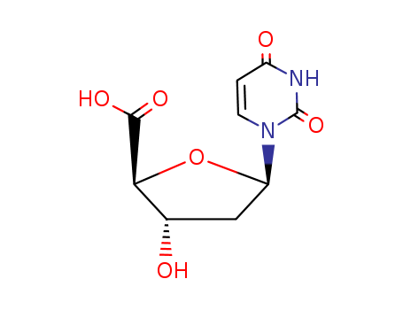 1,2-Dideoxy-1-(3,4-dihydro-2,4-dioxo-1(2H)-pyrimidinyl)-β-D-erythro-pentofuranuronicacid