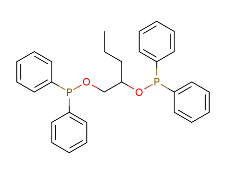 Molecular Structure of 134920-72-2 (1,2-Bis(diphenylphosphinoxy)pentan)