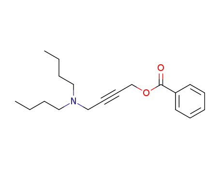 Molecular Structure of 130421-61-3 (4-(dibutylamino)but-2-yn-1-yl benzoate)