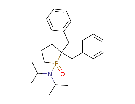 1-Phospholanamine, N,N-bis(1-methylethyl)-2,2-bis(phenylmethyl)-,
1-oxide