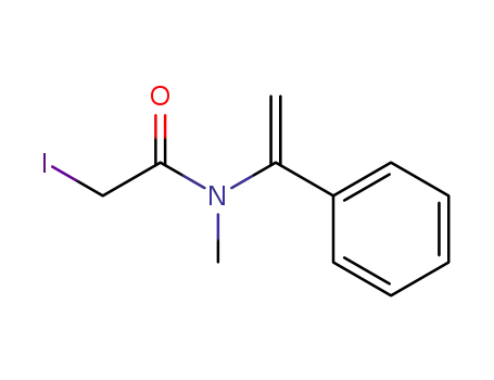 2-iodo-N-methyl-N-(1-phenylvinyl)acetamide