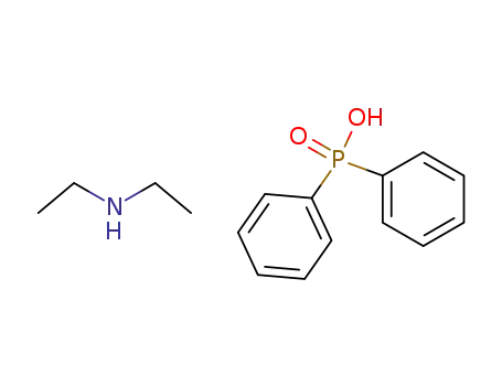 Diphenyl-phosphinic acid; compound with diethyl-amine