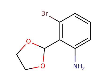 2-(2-Amino-6-bromophenyl)dioxolane
