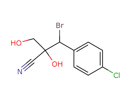 Benzenepropanenitrile, b-bromo-4-chloro-a-hydroxy-a-(hydroxymethyl)-