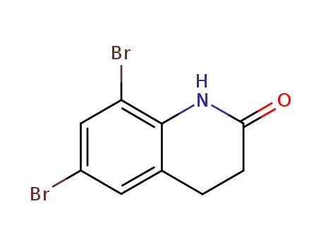2(1H)-Quinolinone, 6,8-dibromo-3,4-dihydro-