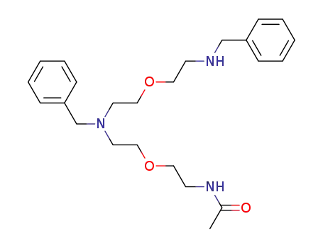 N-[2-(2-{Benzyl-[2-(2-benzylamino-ethoxy)-ethyl]-amino}-ethoxy)-ethyl]-acetamide