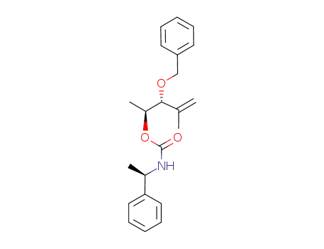 ((R)-1-Phenyl-ethyl)-carbamic acid (1S,2R)-2-benzyloxy-1,3-dimethyl-but-3-enyl ester