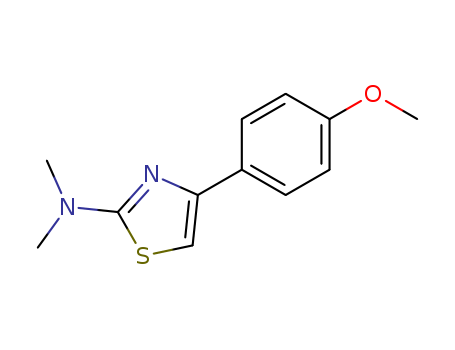 2-Thiazolamine, 4-(4-methoxyphenyl)-N,N-dimethyl-