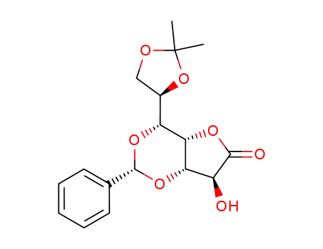 3,5-O-benzylidene-6,7-O-isopropylidene-D-glycero-D-ido-heptono-1,4-lactone