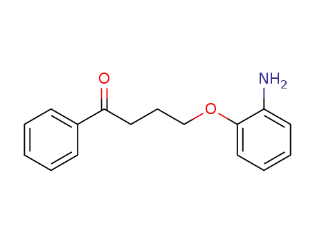 Molecular Structure of 87696-95-5 (1-Butanone, 4-(2-aminophenoxy)-1-phenyl-)