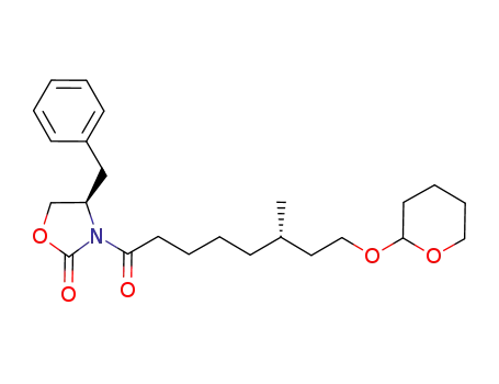 (4R,6'S)-3-[6'-methyl-8'-(tetrahydro-2H-pyran-2-yloxy)octanoyl]-4-phenylmethyl-1,3-oxazolidin-2-one