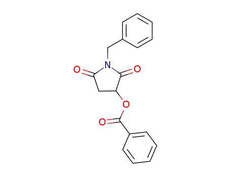 3-benzoyloxy-1-benzyl-2,5-pyrrolidinedione