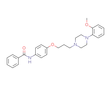 1-<4-(Benzamido)phenoxy>-3-<N<sup>1</sup>-<N<sup>4</sup>-(2-methoxyphenyl)piperazinyl>>propane