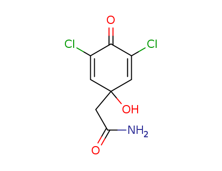 2,5-Cyclohexadiene-1-acetamide,3,5-dichloro-1-hydroxy-4-oxo-