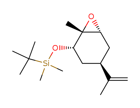 6-tert-Butyldimethylsilyloxy-4-(1-methylethenyl)-1-methyl-cyclohexane 1,2-Epoxide