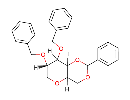 1,5-anhydro-2,3-di-O-benzyl-4,6-O-benzylidene-D-galactitol
