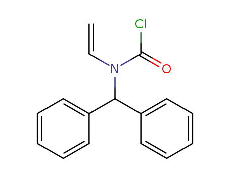 Carbamic chloride, (diphenylmethyl)ethenyl-