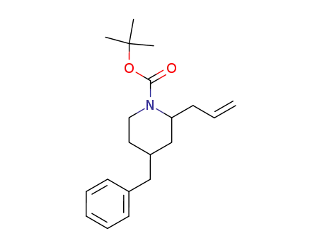 2-allyl-4-benzyl-piperidine-1-carboxylic acid <i>tert</i>-butyl ester