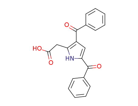 3,5-dibenzoylpyrrol-2-ylacetic acid