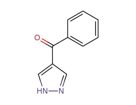 Molecular Structure of 37687-16-4 (Methanone, phenyl-1H-pyrazol-4-yl-)