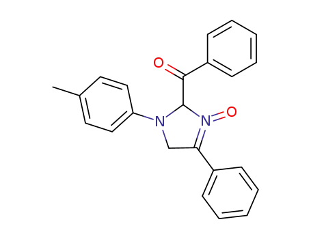 2-benzoyl-4-phenyl-1-(p-tolyl)-3-imidazoline 3-oxide